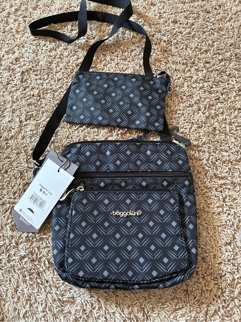Baggallini Pocket Crossbody Bag NWT!